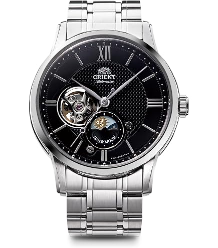Amazon.com: Orient Star Open Heart Power Reserve Roman Automatic